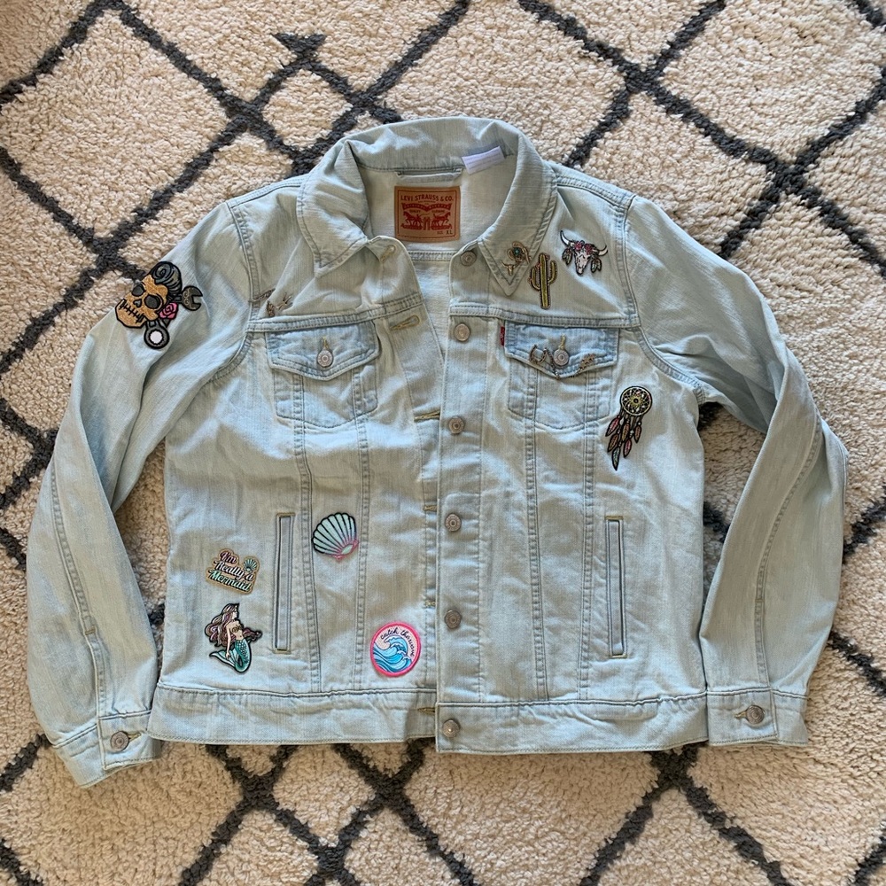 Patchwork Levi’s Denim Jacket